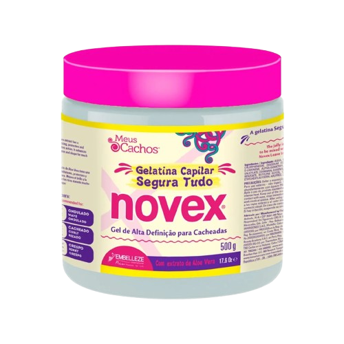 Novex Gel Gelatina Segura Tudo Meus Cachos 500ml