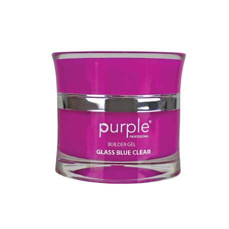 Purple Gel Glass Blue Clear 50gr