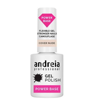 Andreia Base Power Cover Nude Gel Polish                    