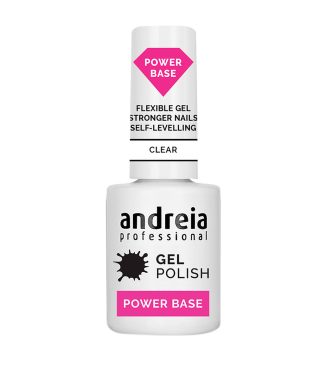 Andreia Base Power Clear Gel Polish                         