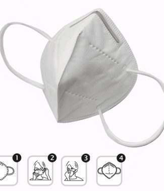 Gold Mascara Facial KN95 - FFP2 1un