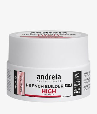 Andreia French Builder 2 In 1 High Viscosity Cover Pink 22gr