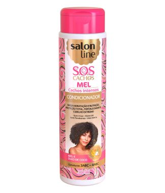 Salon Line Condicionador Mel Cachos Intensos 300ml          