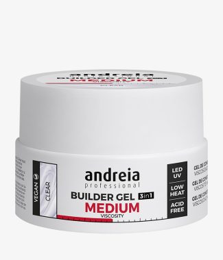 Andreia Builder Gel Medium Viscosity 3 In 1 Clear 22gr      