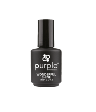 Purple Wonderful Shine Top Coat 15ml                        