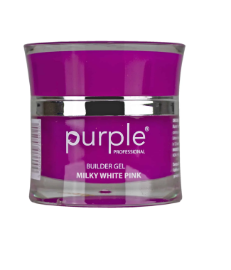 Purple Gel Milky White Pink 15gr                            