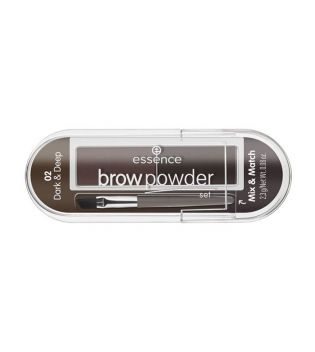 Essence Brow Powder Set Dark & Deep 02
