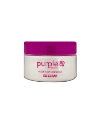 Purple Po Acrilico Queen So Clear 50gr                      