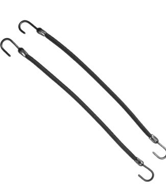 EuroStil Elastico Gancho Preto 12un Ref.00858               