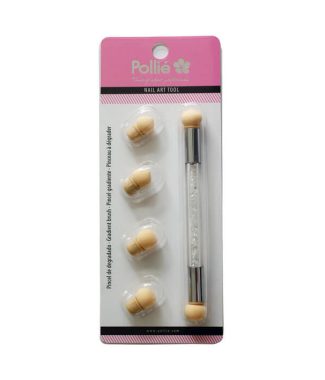 Pincel Para Degrade Nail Art Ref.06762                      