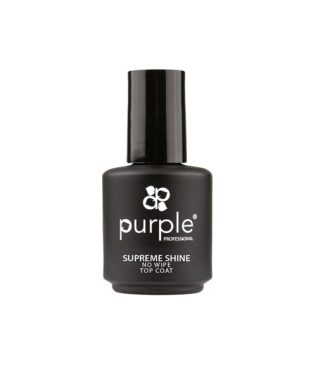 Purple Supreme Shine No Wipe Top Coat 15ml