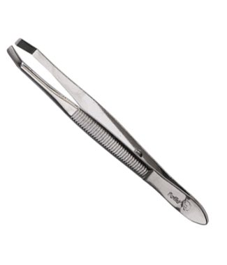 Pollie Pinca Prata Ponta Curvada Ref.03205                  