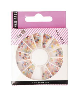 Carrossel Decoracao Unhas Strass Cores Ref.07347            