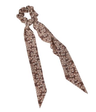 Scrunchie Com Laço Grande                                   