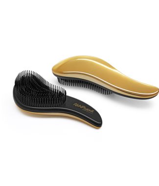 Free Hair Escova Desembaracante Dourada R.P.                