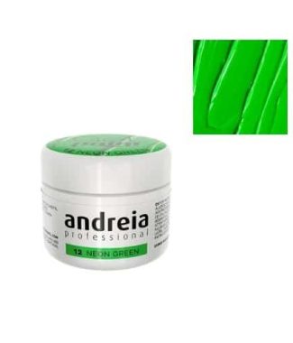 Andreia Gel Paint Neon Green 12 4ml                         