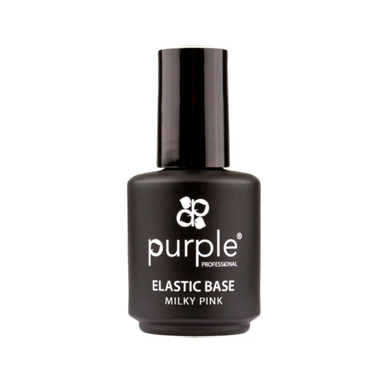 Purple Elastic Base Milky Pink 15ml
