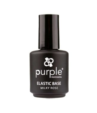 Purple Elastic Base Milky Rose 15ml                         