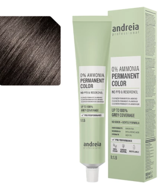 Andreia Coloracao 0% Ammonia Permanente 4.0 100ml           