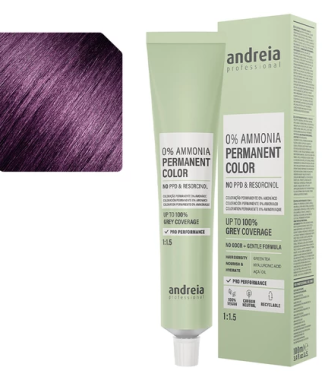 Andreia Coloracao 0% Ammonia Permanente 6.22 100ml