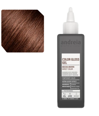 Andreia Coloracao Color Gloss Gel Mocha Brown 200ml         