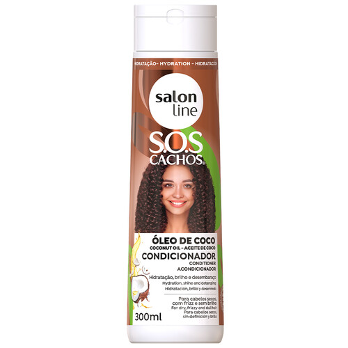Salon Line Condicionador Coco Tratamento Profundo 300ml