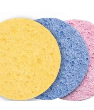 EuroStil Esponja Limpeza De Pele Colorida  Ref.01938        