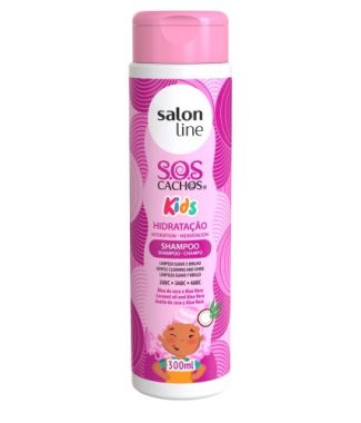 Salon Line Shampoo Cachos SOS Kids 300ml