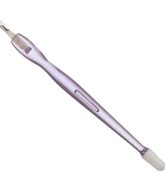 Pollie Corta Cuticulas Lilas Com Borracha Ref.04411         