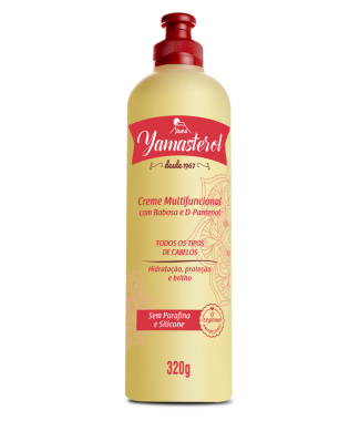 Yamasterol Creme Multifuncional Babosa e D-Pantenol 320gr   