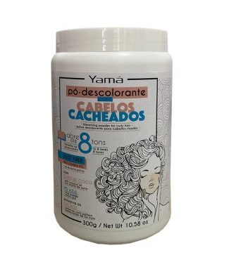 Yama Po Descolorante Cabelos Cacheados Refil 300gr          