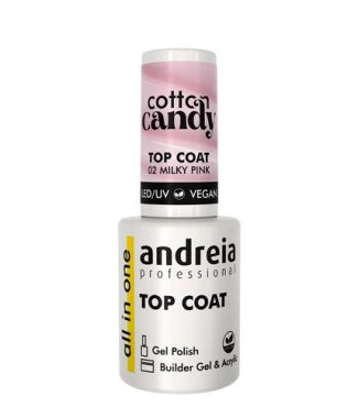 Andreia All In One Top Coat Cotton Candy Milky Pink 10.5ml