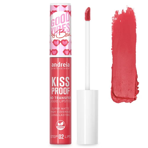 Andreia Liquid Lipstick Kiss Proof Euphoric 13