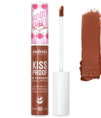 Andreia Liquid Lipstick Kiss Proof Spiritual 16