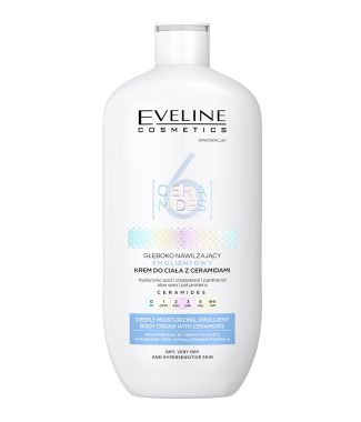 Eveline 6 Ceramides Creme Corporal Hidratante Aloe 350ml    