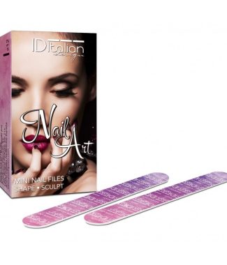 Italian Design Nail Art Mini Limas 12un                     