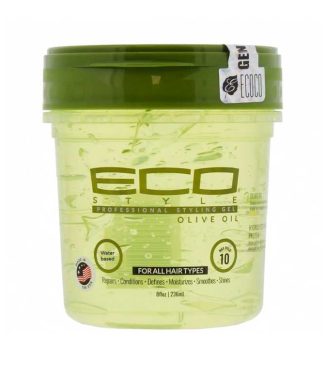 Eco Gel Styler Olive Oil Hair 236ml Ref.I711A               