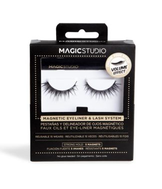 Magic Studio Delineador Magnético + Pestanas Volume         