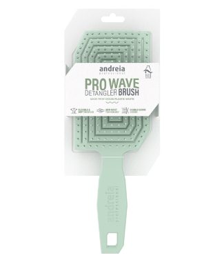Andreia Pro Wave Detangler Brush Green                      