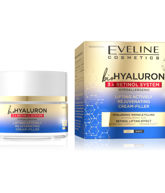 Eveline Creme Retinol System Bio Hyaluron 3x 50+ 50ml