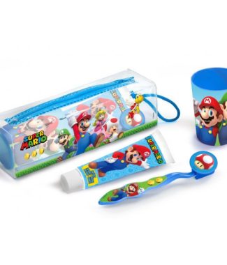 Super Mario Estojo de Higiene Oral                          