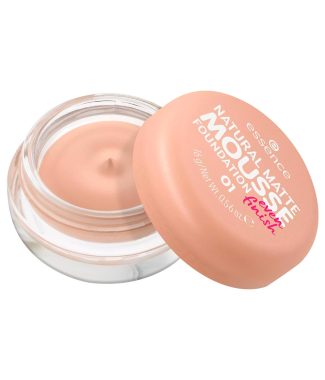 Essence Natural Matte Mousse Foundation 01                  