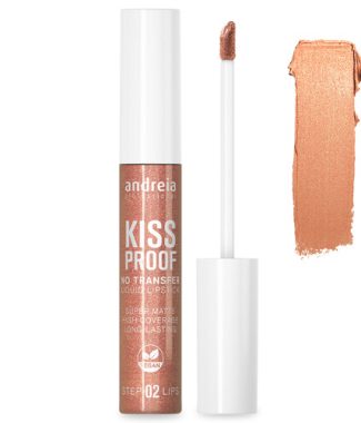 Andreia Liquid Lipstick Kiss Proof Bronze Feel 21           