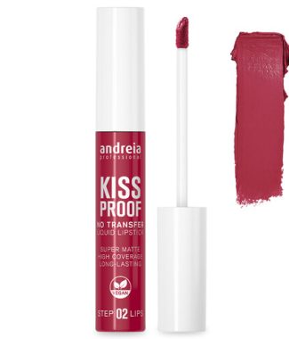 Andreia Liquid Lipstick Kiss Proof Pink Tulip 23            