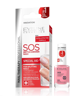 Eveline Nail Therapy SOS Brittle and Broken Nails 12ml      
