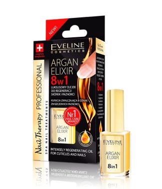 Eveline Nail Therapy 8 in 1 Argan Elixir 12ml               
