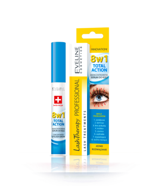 Eveline Serum Concentrated Eyelash 8 in 1 Total Action 10ml 