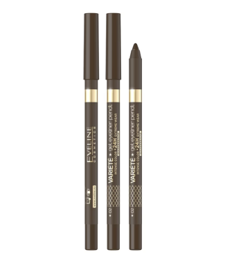 Eveline Variété Gel Eyeliner Pencil 02 Brown                