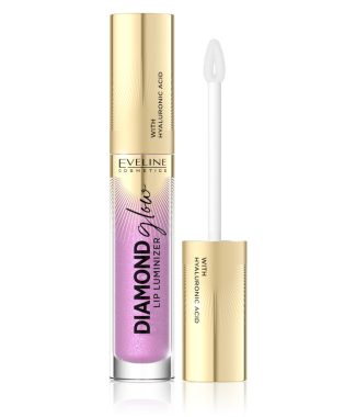 Eveline Lip Gloss Diamond Glow Luminizer 10 Rose Violet     