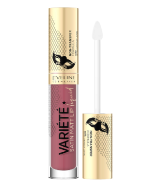 Eveline Variété Satin Mat Lip Liquid 03 Berry Shake         